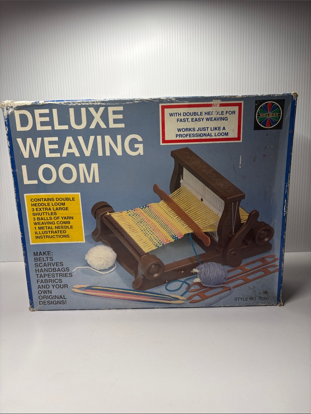 Vintage Holiday Deluxe Weaving Loom Kit